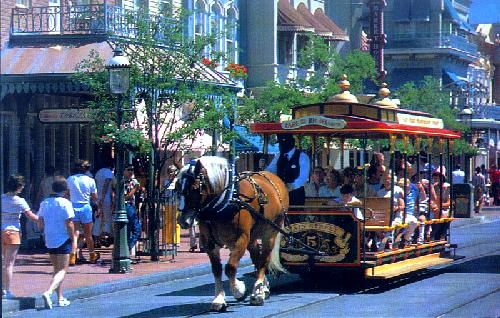 0111-1000 TROLLEY RIDE DOWN MAIN STREET U.S.A. 