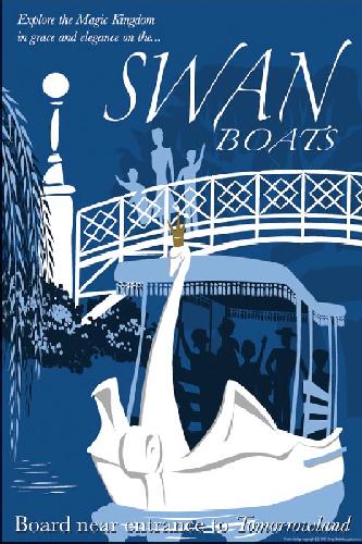 Greg's Swan Boat Poster