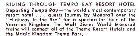 description paragraph from a Tempo Bay Card