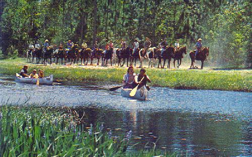 YOU CAN CANOE AT FT. WILDERNESS