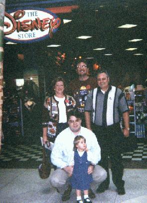 back to front: Me(Brian), Karen, Chuck, Craig,and the littlest NC RADPer Katlyn