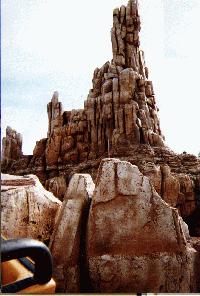 The big butte from the ghost train