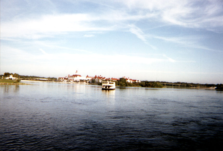 Grand Floridian from the ferry