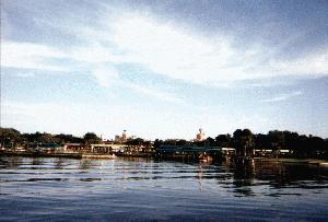 MAGIC KINGDOM AHEAD! (from the ferry)