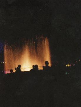 dancing fountain