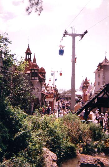 leaving Fantasyland Station